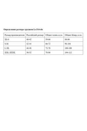 Трусики-стринги Le Frivole