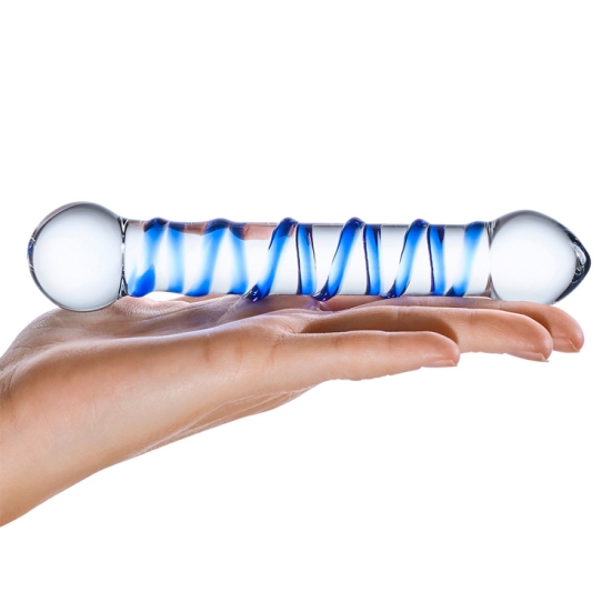 Фаллос из стекла Glas Spiral Dildo