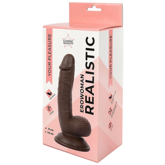 Фаллос Erowoman Realistic, Bior toys