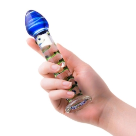 Фаллос из стекла Sexus Glass 912007